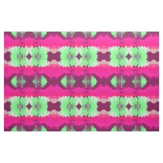 grün und rosa gestrichen stoff (Fat Quarter (45,7 x 55,9 cm))