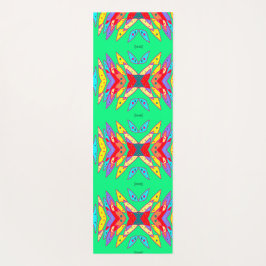 Grün und Rot-Yogamat Yogamatte
