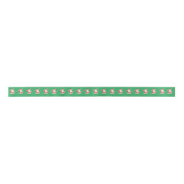 Grün und Roter Vater Weihnachtsgeschenk Ribbon Satinband