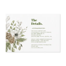 Grün- und Weißwald | Angaben zur Hochzeit