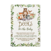 Grün-Waldtier-Bücher für Baby-Wald