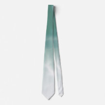 Grün-Weiß-Muster Elegante Neck Tie