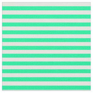 Grün-Weiß-Muster Stoff