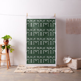 grün weiß Tribal Tanz Afrikanisches Muster Textil Stoff