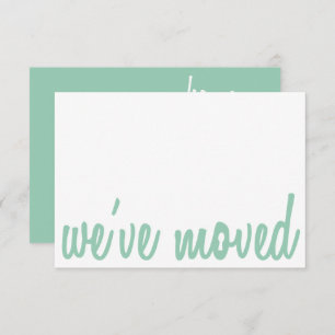 Grün & Weiß Wir haben die Einladung zum Wohnungsba