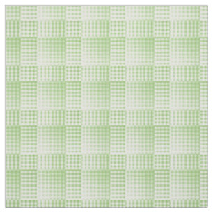 Grün-weißes Schachbrettmuster Abstract Stoff