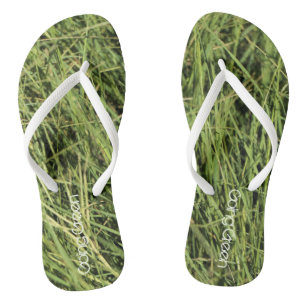 Grün werden Nature Balance Gras Flip Flops