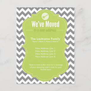 Grün: Wir haben die Änderung der Postkarten versch