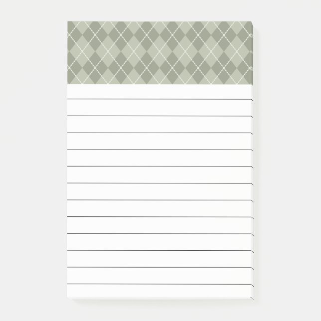 Grün zum Auflisten von Hinweisen Post-it Klebezettel (Vorderseite)