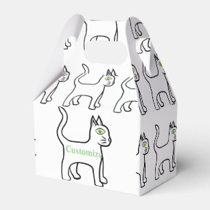 Grünaugen-Katze Thunder_Cove Geschenkschachtel