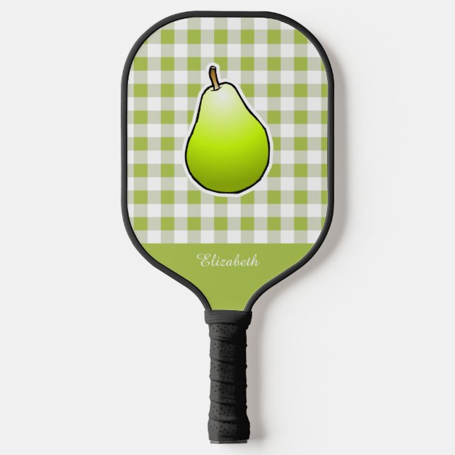 Grünbirne Pickleball Schläger (Vorderseite)
