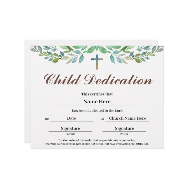 Grünblatt Kinderausweis (Vorderseite/Rückseite Beispiel)