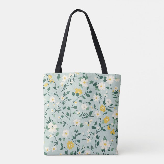 Grünblütige Tasche (Rückseite)