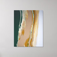 Grünbraun neutrale Flüssigkeit Kunst Abstrakt Mode