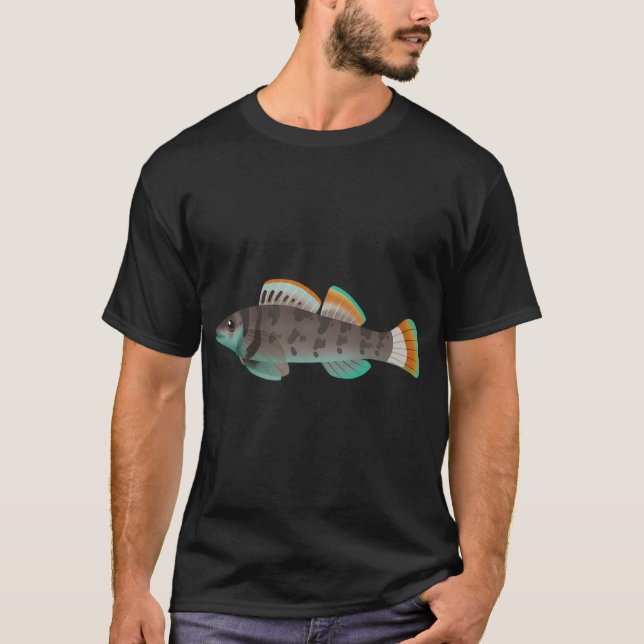Grünbrust-Springbarsch (E. jordani) T-Shirt (Vorderseite)