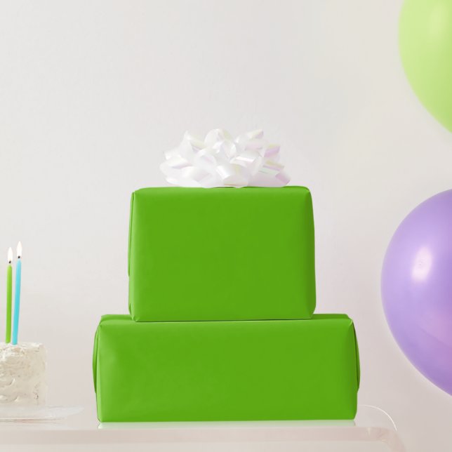 Grünbuch Alien Geschenkpapier (Partygeschenke)