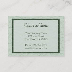 Grünbuch-Beschaffenheitsgrenze Visitenkarte