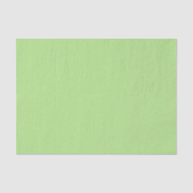 Grünbuch "Solid Kiwi" Seidenpapier (Vorderseite)