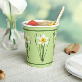 Grünbücher der Blume Botanische Kunst Pappbecher