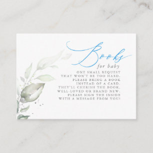 Grünbücher und Bücher mit blauer Typografie für Ki Begleitkarte