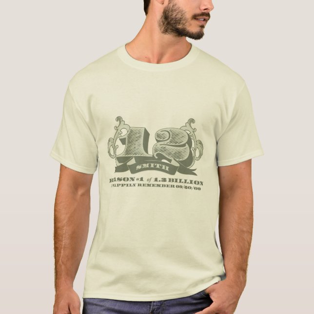 Grund #1 von 1,3 Milliarde T-Shirt (Vorderseite)