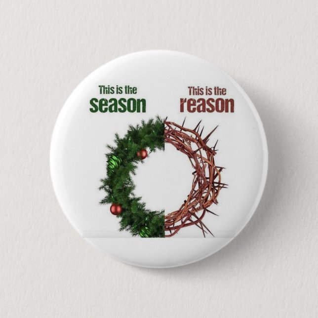 Grund der Saison Button (Vorderseite)