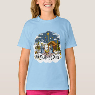 Grund für die Jahreszeit Die Geburt Jesu T-Shirt