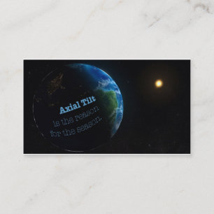 Grund für die Jahreszeit-Visitenkarte Visitenkarte