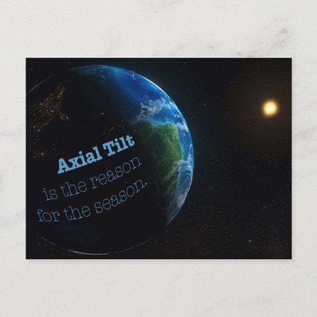 Grund für die Postkarte der Saison (Vorderseite)