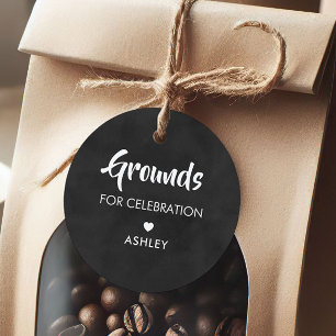 Grund für Feiertagsreden, Kaffee, Halbpension Geschenkanhänger
