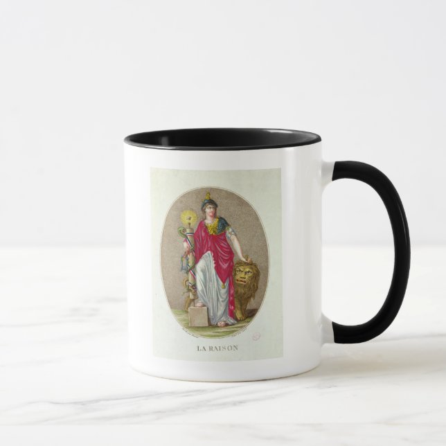 Grund, graviert von Carre, 1793 Tasse (Rechts)