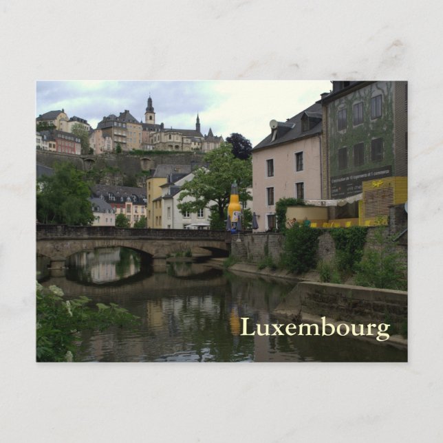 Grund, Luxemburg Postkarte (Vorderseite)