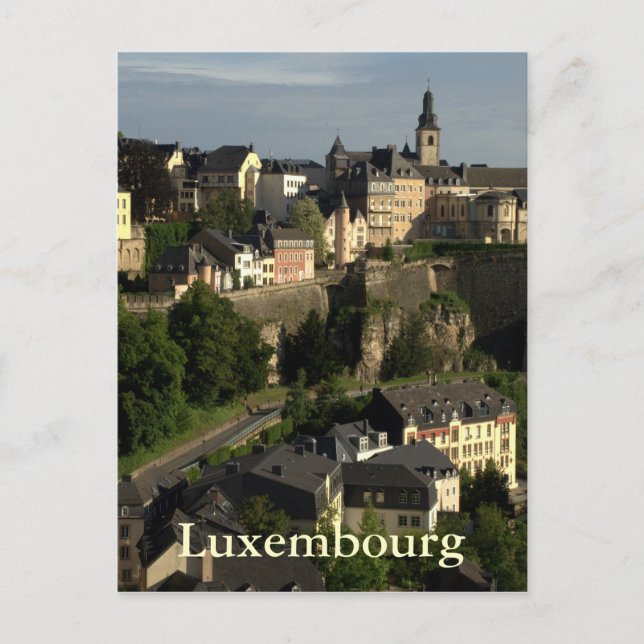 Grund, Luxemburg Postkarte (Vorderseite)