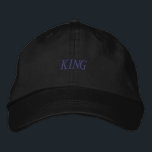 Grundanpassbarer King-Hat Black Color Sport Super Bestickte Baseballkappe<br><div class="desc">Grundlegende anpassbare King-Hat Black Color Sport Super bestickte Baseball Cap. Stil: Alternative Kleidung Grundlegende anpassbare Cap Bearbeiten Ihren eigenen Namen oder Text. Überraschen Sie Ihre Lieben mit dem Geschenk des Komforts und der Freude! 100% Baumwolle mit schwarzem Farbhut/Kappe.</div>