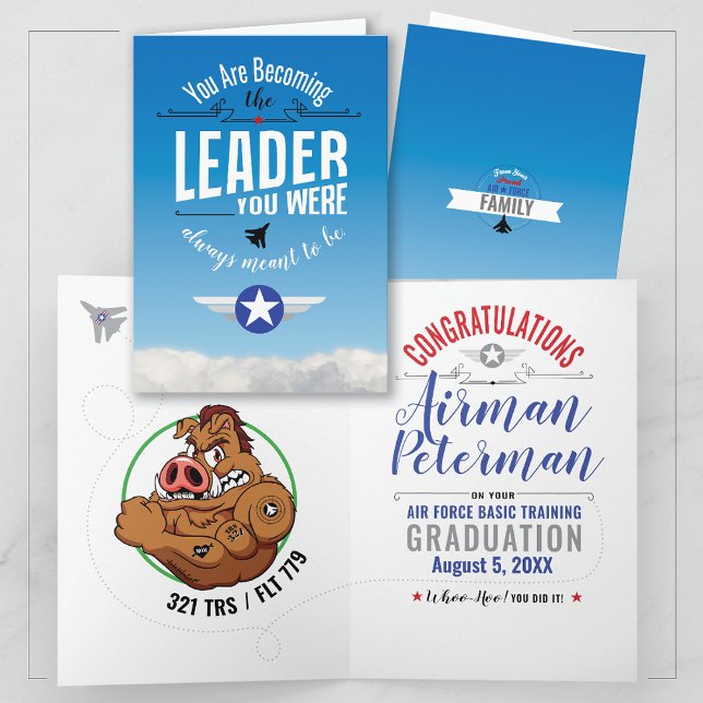 Grundausbildung der Luftwaffe 321 Warthogs Abschlu Karte (Von Creator hochgeladen)