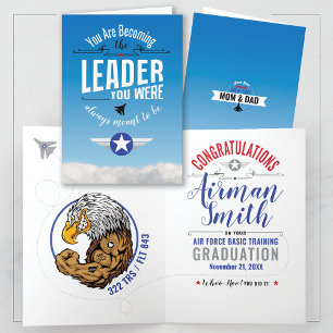 Grundausbildung der Luftwaffe 322 Adler Abschluss Karte