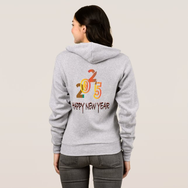 Grundausstattung für das neue Jahr 2025 Hoodie (Schwarz voll)