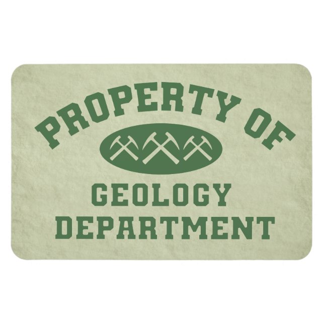 Grundbesitz der Abteilung Geologie Magnet (Horizontal)