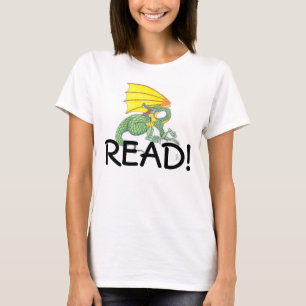 Gründe, Drache-Damen-T - Shirt zu lesen