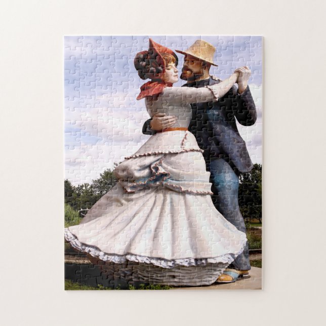 Gründe für die Skulptur New Jersey . Puzzle (Vertikal)