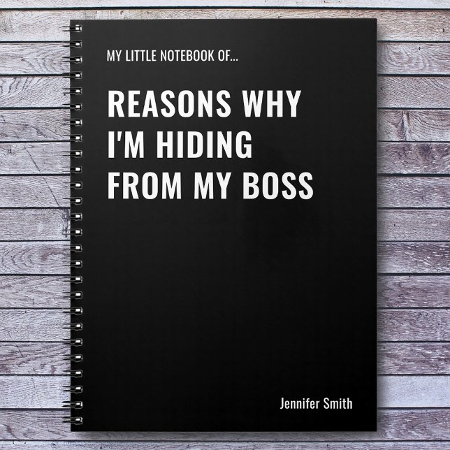 Gründe, warum ich ein lustiges Zitat verberge Notizblock (Von Creator hochgeladen)