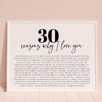 Gründe, warum ich Sie zum 30. Geburtstagsgeschenk