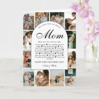 Gründe, warum wir dich lieben, Mama-Fotocollage zu
