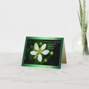 Gründe zu lächeln karte