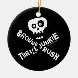 GrundeileSkydiver Keramik Ornament