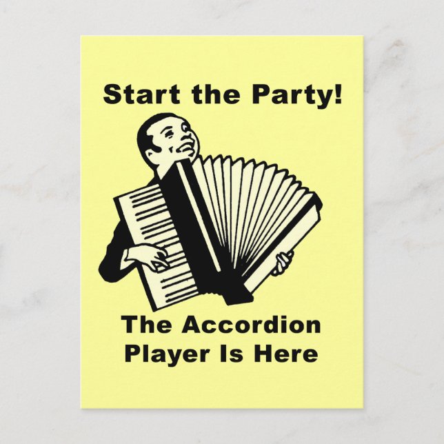 Gründen Sie das Party! Postkarte (Vorderseite)