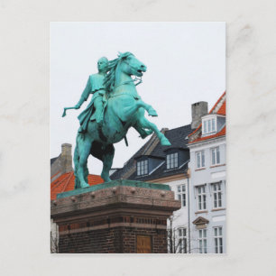 Gründer von Kopenhagen Absalon - Højbro Plads Postkarte