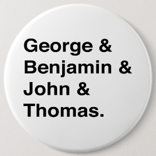 Gründervater-Knopf Button