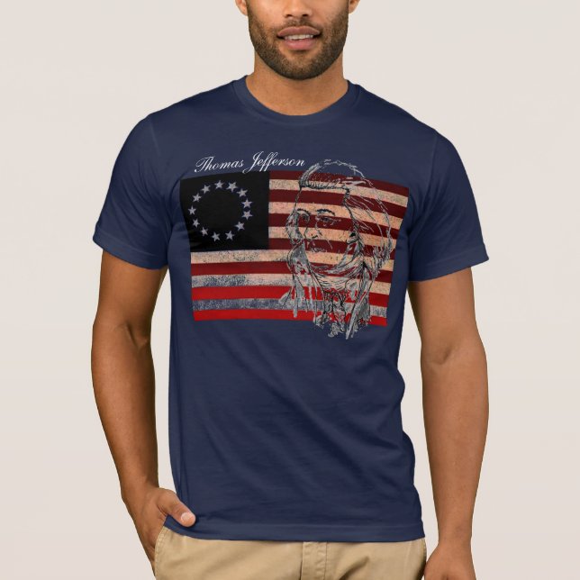 Gründervater-Reihe T-Shirt (Vorderseite)