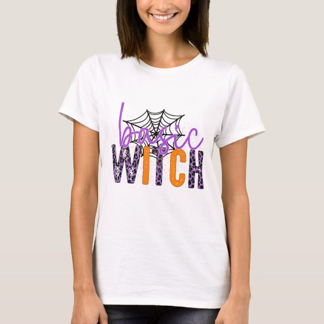 Grundhexe - Halloween T-Shirt (Vorderseite)